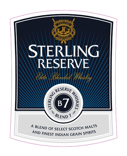 Sterling Reserve B7 Elite Blended Whisky Device mark 5180459 Trademark