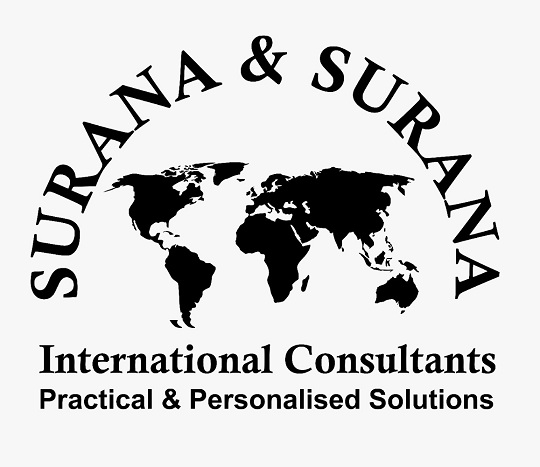 Surana & Surana International Consultants Practical & Personalised Solutions Device mark 5184724 Trademark