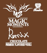 M2 Magic Moments Remix Chocolate Premium Flavoured Vodka (label) Device mark 5188686 Trademark