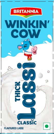 Britannia Winkin Cow Classic Thick Lassi Device mark 5190909 Trademark