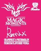 M2 Magic Moments Remix Grapefruit And Watermelon Premium Flavoured Vodka (label) Device mark 5188687 Trademark
