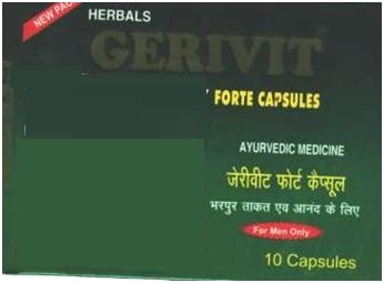 Herbals Gerivit Forte Capsules Device mark 5197124 Trademark