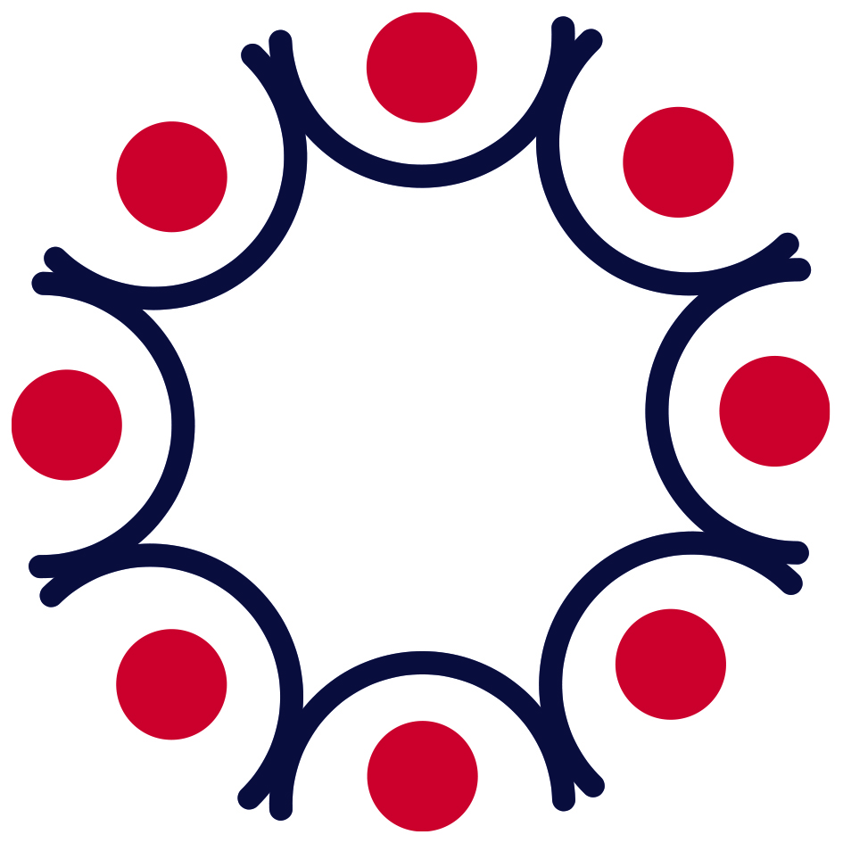 Eight Circles And Eight Semi Circles Device mark 5202744 Trademark