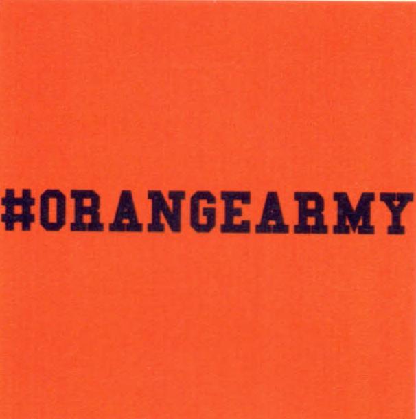 #orangearmy Device mark 5209576 Trademark
