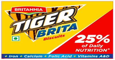 Britannia Tiger Brita Biscuits Device mark 5209589 Trademark