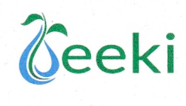 Logo Symbolizing Plant And Water With Word Eeki Device mark 5211006 Trademark