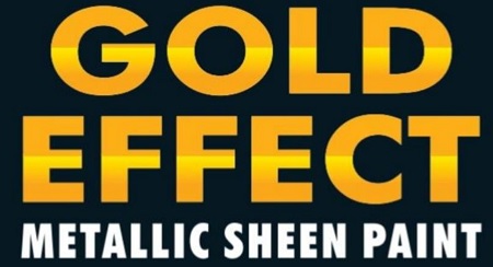 Gold Effect-metallic Sheen Paint Device mark 5214735 Trademark