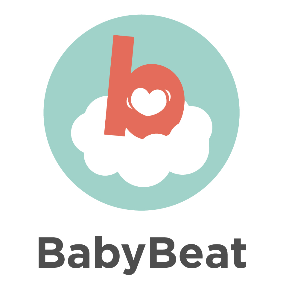 Babybeat With A Small B With A Heart Inside Sitting On A Cloud With A Blue Background Device mark 5231787 Trademark