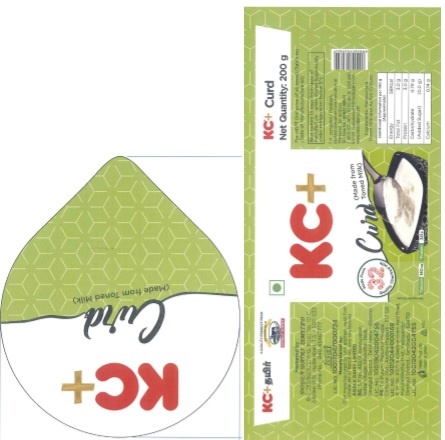 Kc+ Curd (label) Device mark 5236092 Trademark