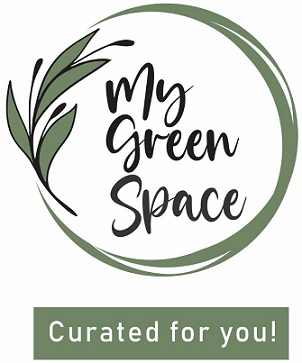 My Green Space With Tag Line Curated For You! Device mark 5249291 Trademark