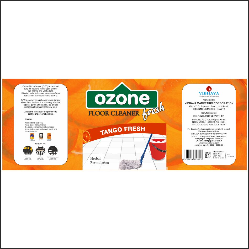 Ozone Fresh Tango Fresh Device mark 5254491 Trademark