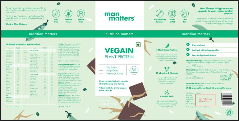 Man Matters Vegain Device mark 5280372 Trademark