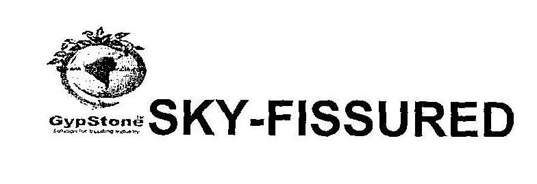 Sky-fissured (with Device) Device mark 2019452 Trademark