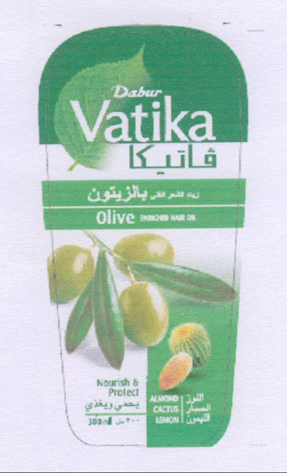 Vatika Olive Hair Oil Device mark 2036229 Trademark