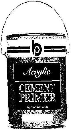 Acrylic Cement Primer (logo) Device mark 2051732 Trademark