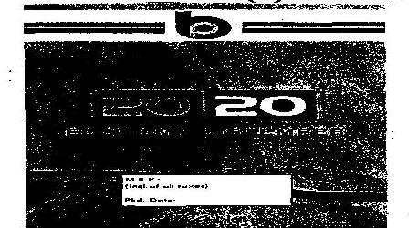 Berger 20 20 Economy Distember (logo) Device mark 2051739 Trademark