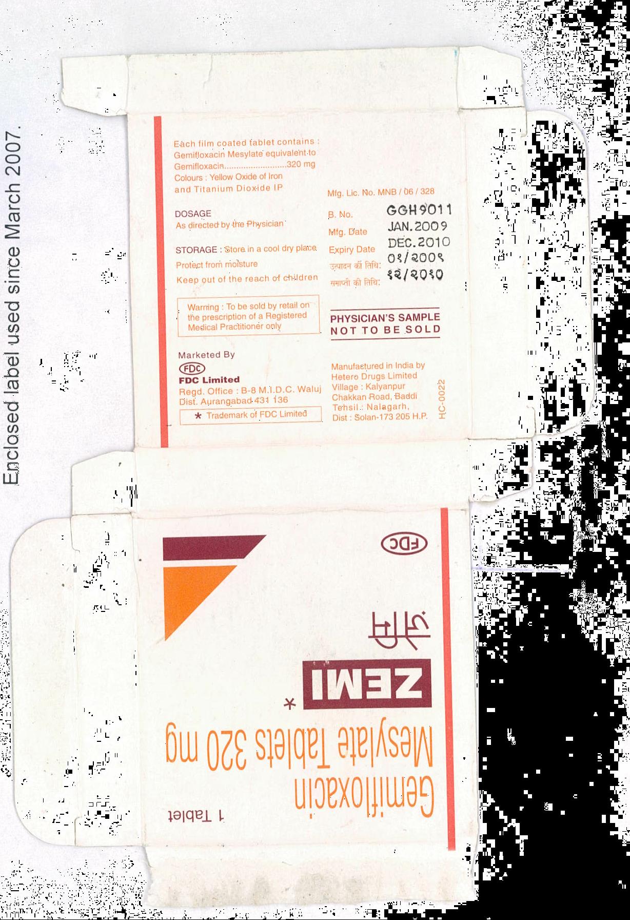 Zemi Device mark 2058878 Trademark