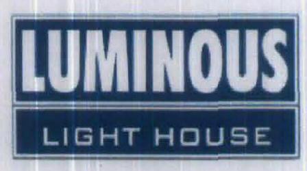 Luminous Light House With Label Device mark 2063675 Trademark