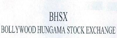 Bhsx Bollywood Hungama Stock Exchange Device mark 2160860 Trademark