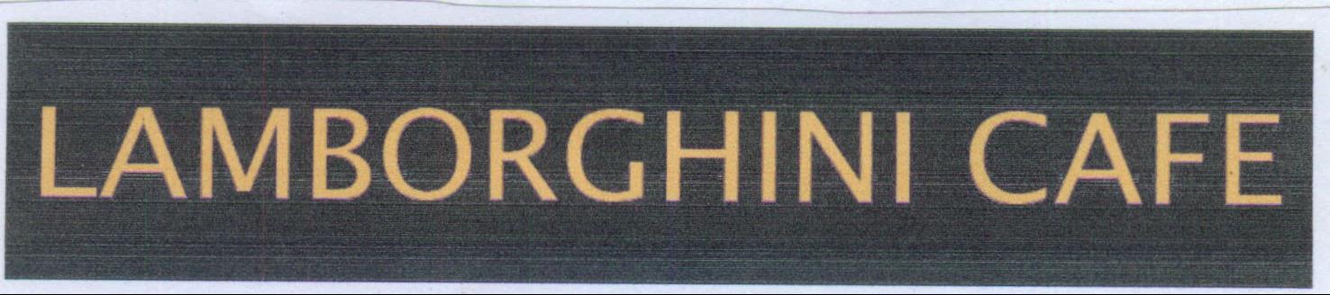 Lamborghini Cafe Device mark 2105934 Trademark