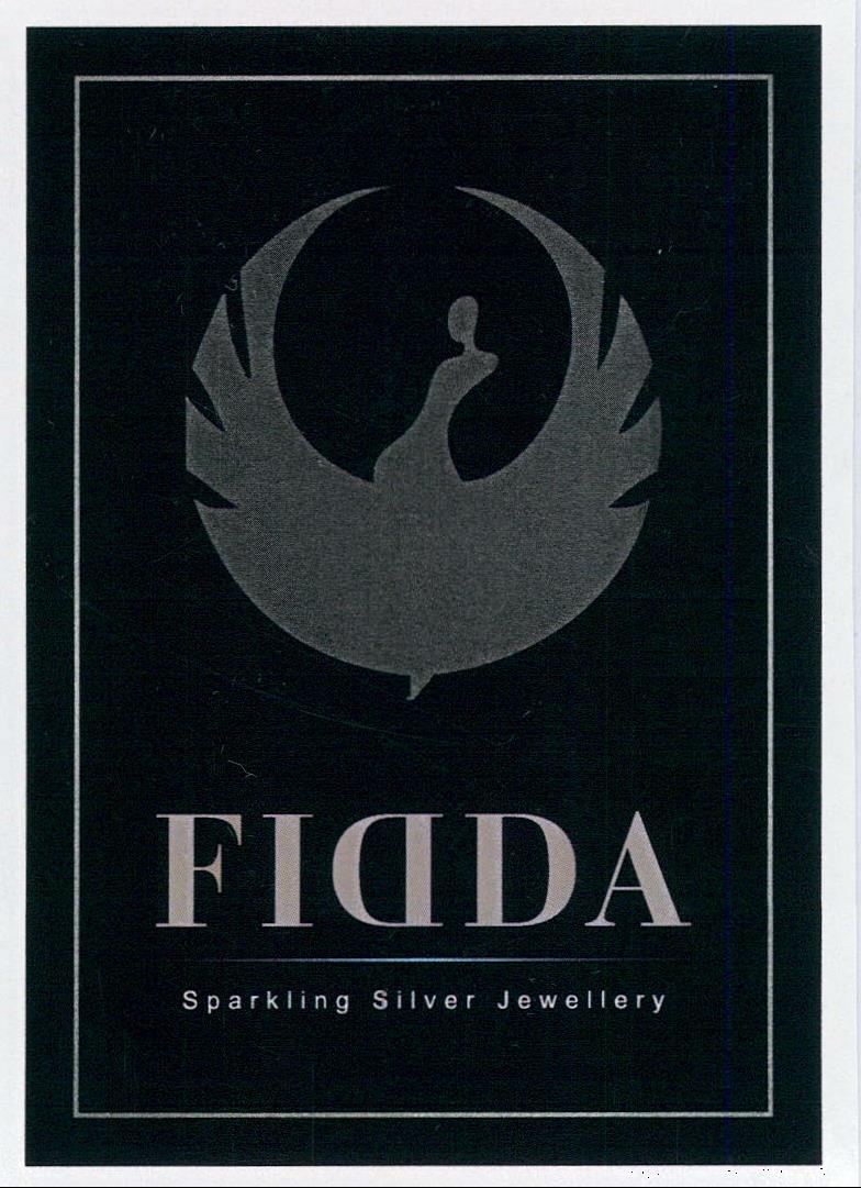Fidda Sparkling Silver Jewellery Device mark 2123129 Trademark