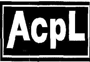Acpl (logo) Device mark 2133811 Trademark