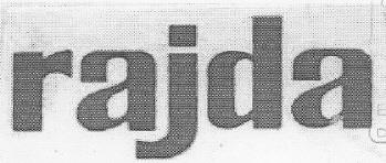 Rajda (label) Device mark 2154024 Trademark