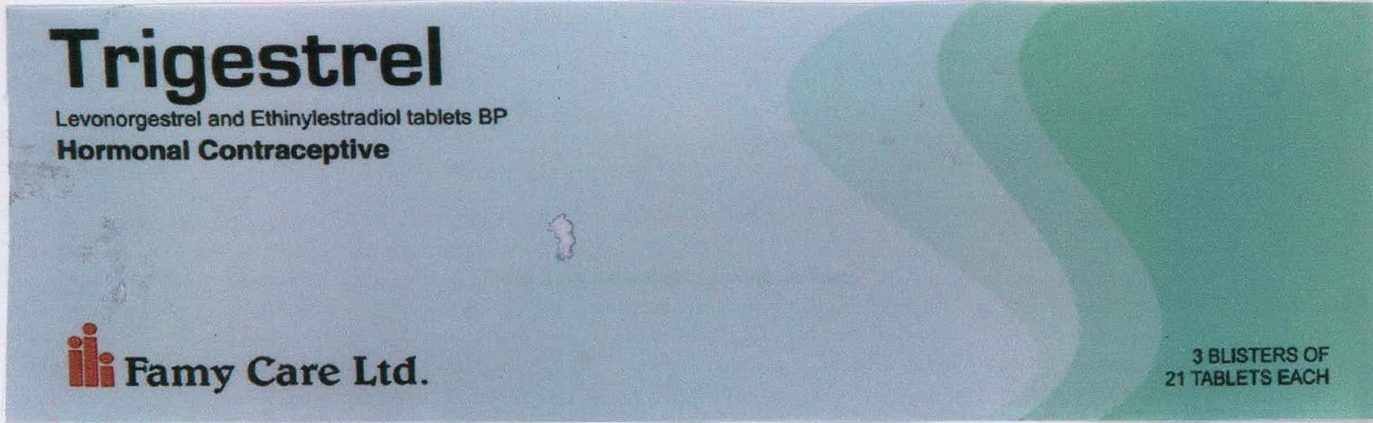 Trigestrel Device mark 2215809 Trademark