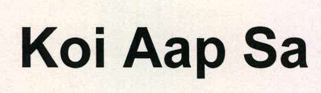 Koi Aap Sa Device mark 2224680 Trademark