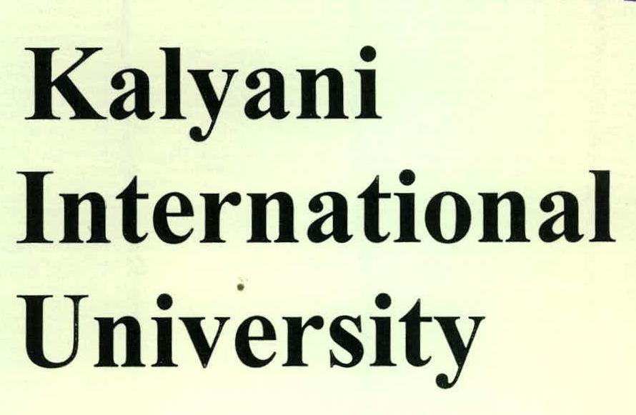 Kalyani International University Device mark 2225218 Trademark