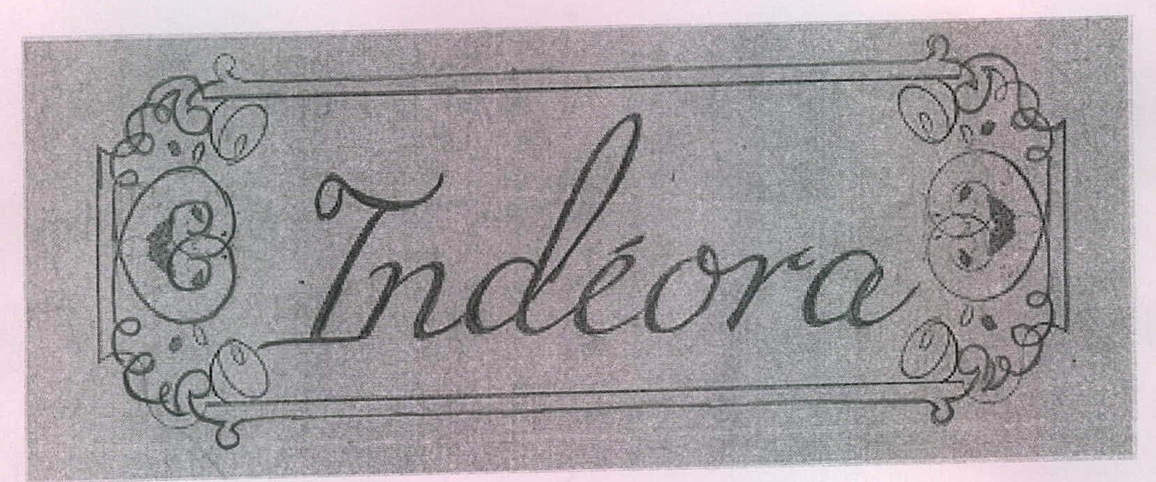 Indeora Device mark 2232107 Trademark