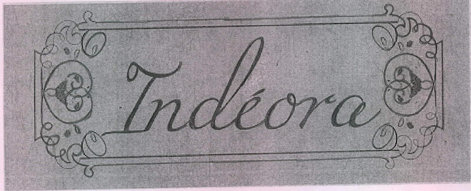 Indeora Device mark 2232108 Trademark