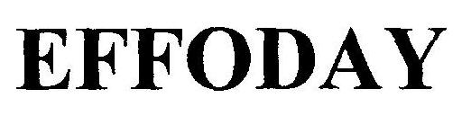Effoday (logo) Device mark 2263347 Trademark
