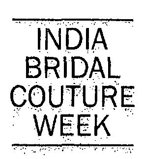 India Bridal Couture Week (logo) Device mark 2263382 Trademark