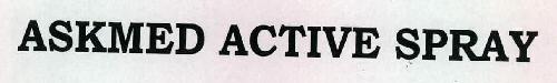 Askmed Active Spray Device mark 2307805 Trademark