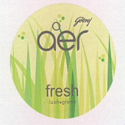 Godrej Aer Fresh Lush-green (device Of Grass) Device mark 2318263 Trademark