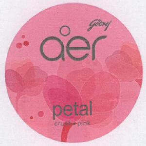 Godrej Aer Petal Crush.pink (device Of Flowers) Device mark 2318265 Trademark