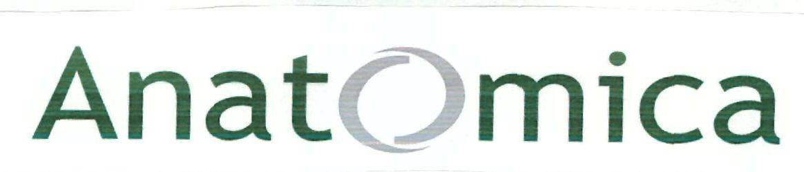 Anatomica (logo) Device mark 2324703 Trademark