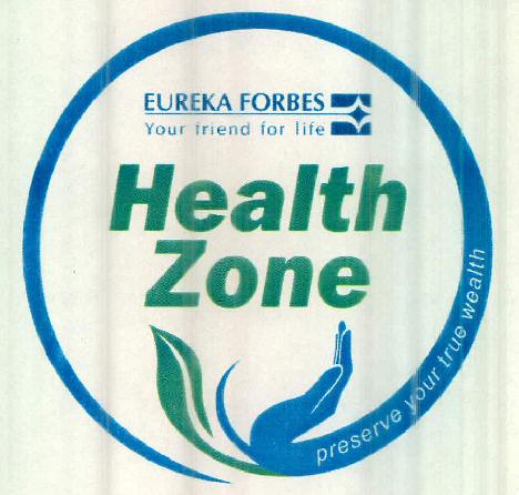 Health Zone (device Of Hand) Device mark 2430144 Trademark