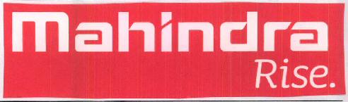Mahindra Rise. Device mark 2455892 Trademark