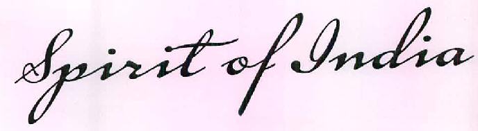 Spirit Of India Device mark 2458709 Trademark