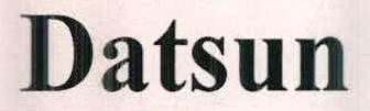 Datsun Device mark 2471650 Trademark