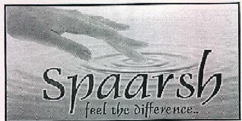 Spaarsh Feel The Difference.. (device Of Hand) Device mark 2473798 Trademark