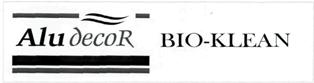 Aludecor Bio-klean Device mark 2480800 Trademark