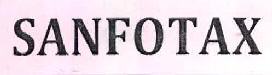 Sanfotax Device mark 2488694 Trademark