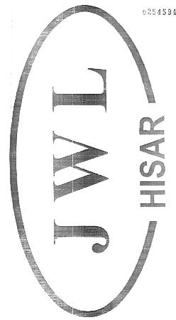 Jwl Hisar (label) Device mark 2545947 Trademark
