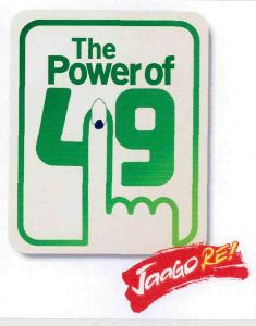 The Power Of 49 (device Of Finger) Jaago Re! Device mark 2558112 Trademark