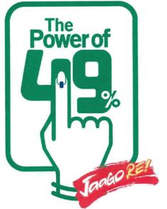 The Power Of 49% (device Of Finger) Device mark 2558115 Trademark