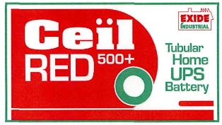 Exide Ceil Red 500+(label) Device mark 2564054 Trademark