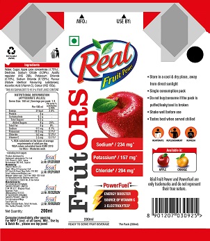 Real Fruit Power Frutors Device mark 5284108 Trademark